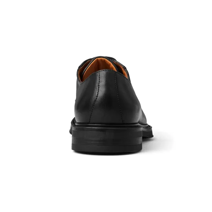 Men Bruno Magli Casual Shoes Tyler Split Toe Leather DerbyBlack