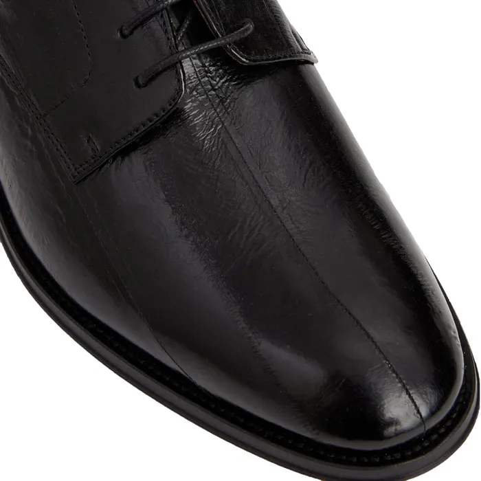 Men Bruno Magli Dress Shoes Asti Traditional Dress DerbyBlack EEL