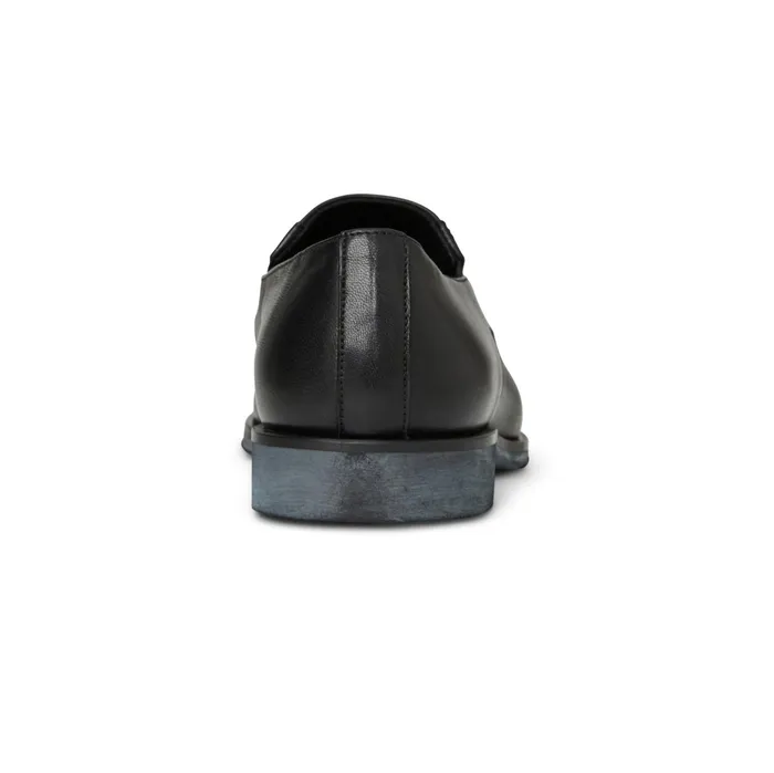 Men Bruno Magli Dress Shoes Raging Leather Slipon 8211 Black Leather