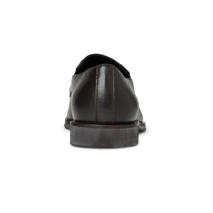 Men Bruno Magli Dress Shoes Raging Leather Slipon 8211 Dark Brown Leather