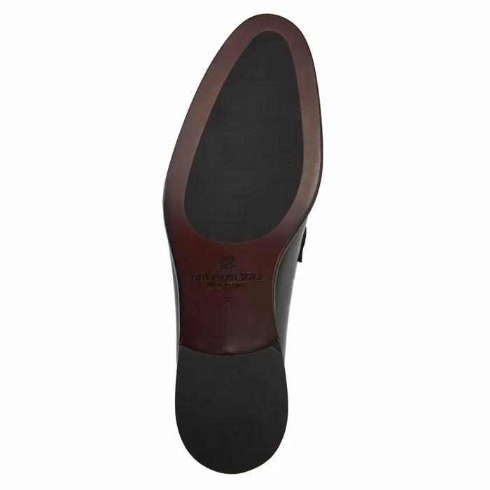 Men Bruno Magli Loafers and Slipons Alessio Slip On Black Bit Loafer Black Leather