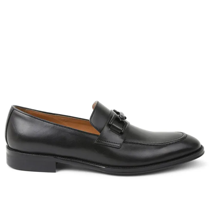 Men Bruno Magli Loafers and Slipons Alpha Classic Bit Leather Loafer 8211 Black