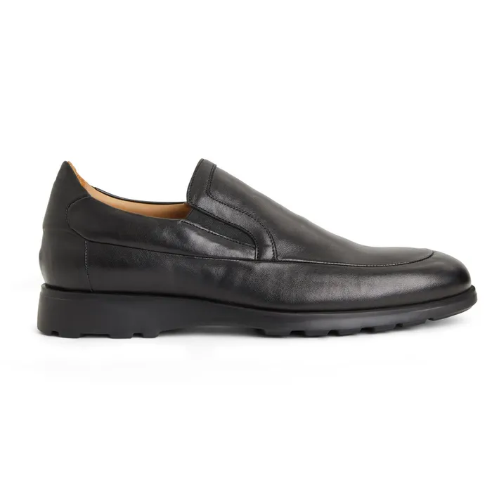 Men Bruno Magli Loafers and Slipons Comodo Hybrid Slip On LoaferBlack