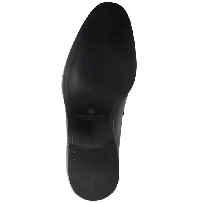 Men Bruno Magli Loafers and Slipons Maioco Slip On Loafer Dark Brown Leather