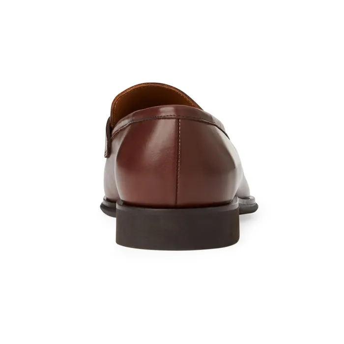 Men Bruno Magli Loafers and Slipons Raging Leather Penny Loafer Cognac