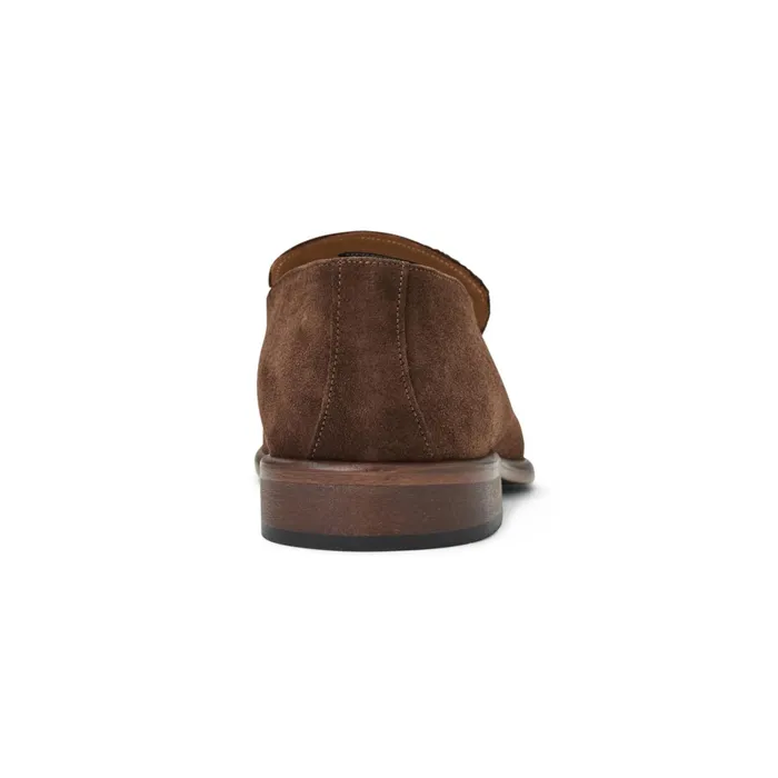 Men Bruno Magli Loafers and Slipons Sante Double Gore Classic Bit LoaferBrown Suede Men Bruno Magli Loafers and Slipons Sante Double Gore Classic Bit LoaferBrown Suede