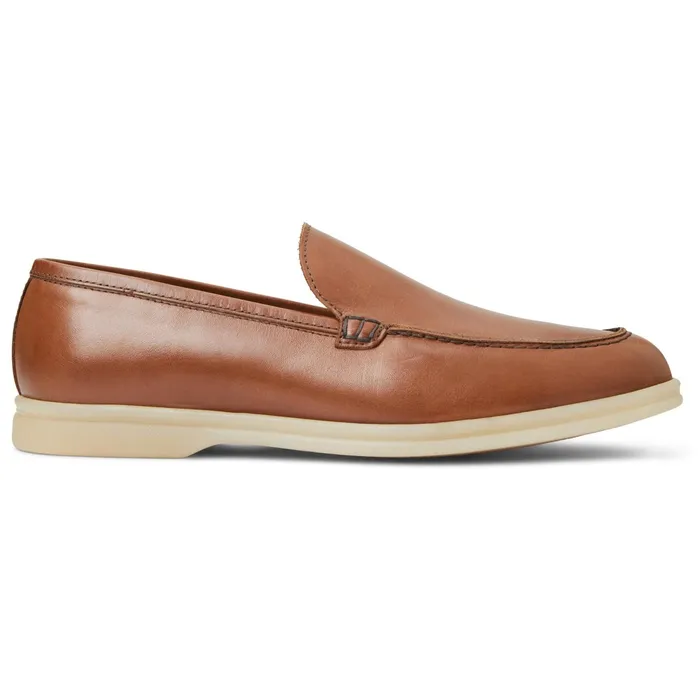 Men Bruno Magli M BY BRUNO MAGLI Primo Casual Slip On Loafer Cognac Leather Men Bruno Magli M BY BRUNO MAGLI Primo Casual Slip On Loafer Cognac Leather