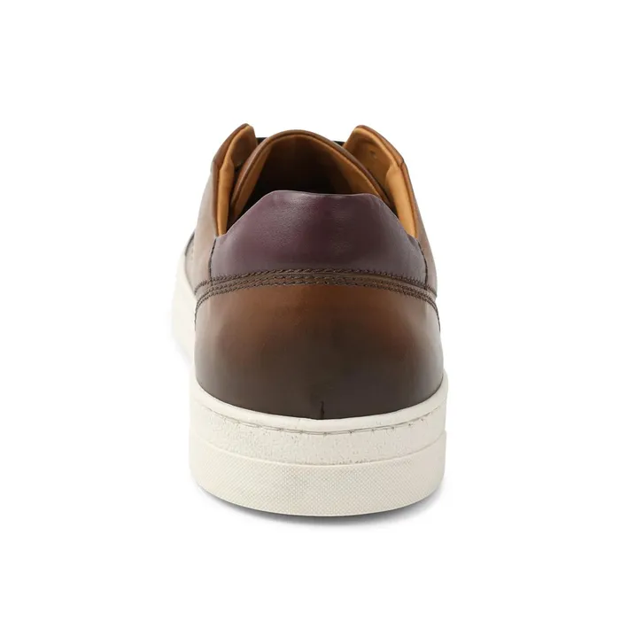 Men Bruno Magli Sneakers Dante LacetoToe Leather Sneaker 8211 Cognac