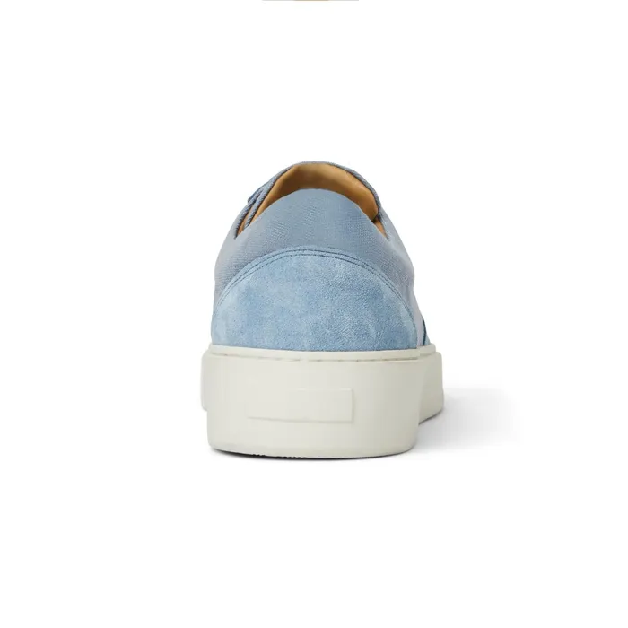 Men Bruno Magli Sneakers Darian Sneaker Light Blue Canvas