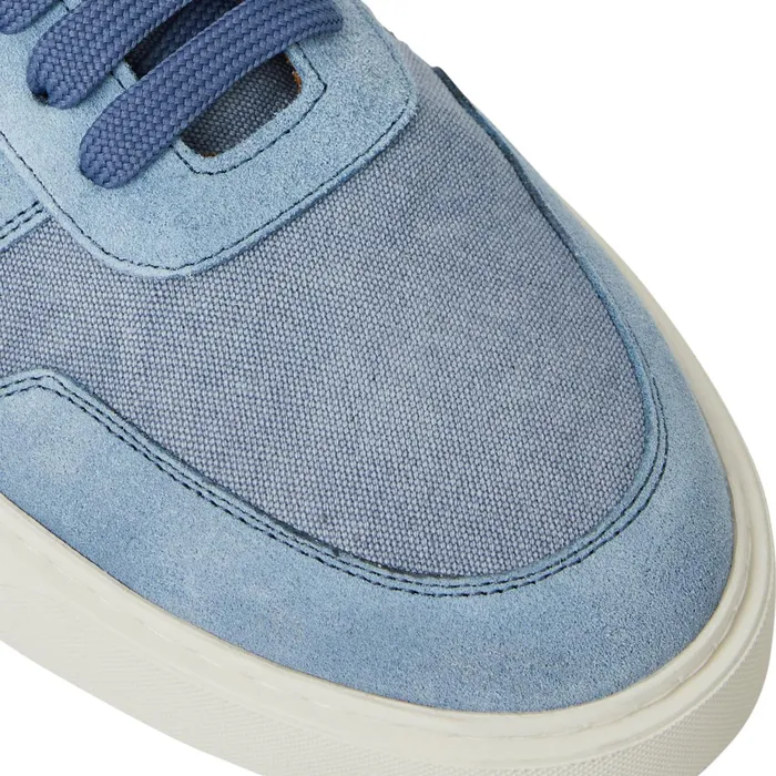 Men Bruno Magli Sneakers Darian Sneaker Light Blue Canvas