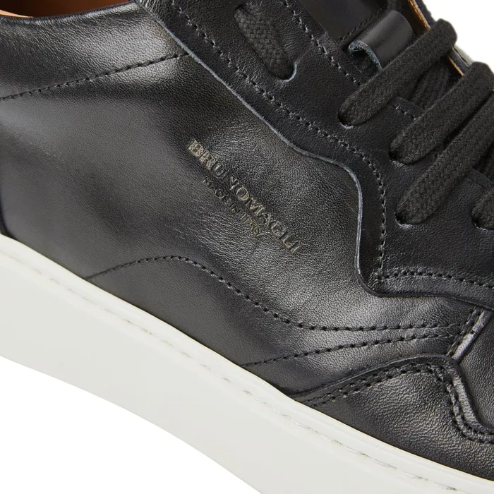 Men Bruno Magli Sneakers Dezi Cup Sole SneakerBlack
