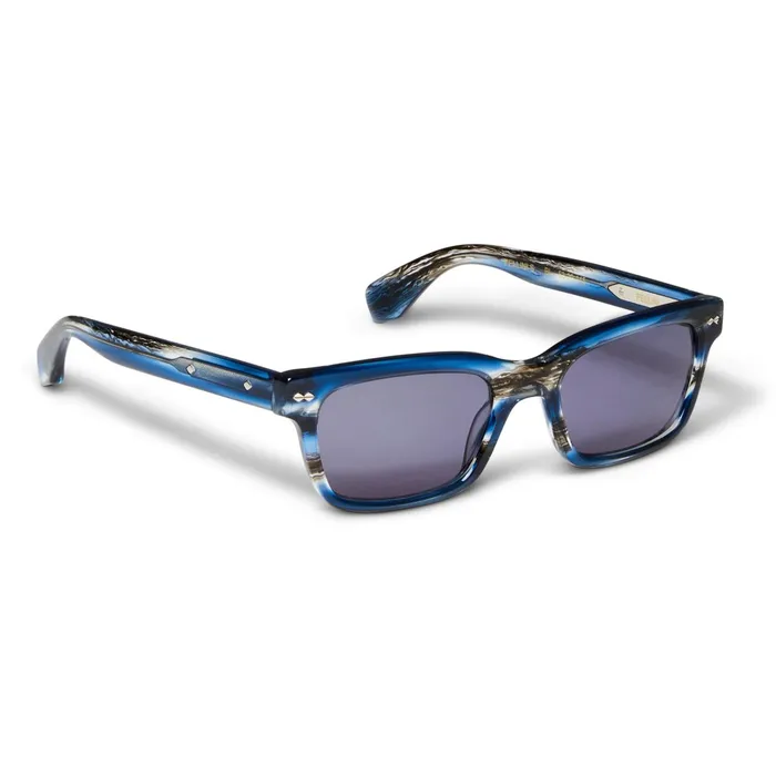 Men Bruno Magli Sunglasses Fellini Sunglasses Blue