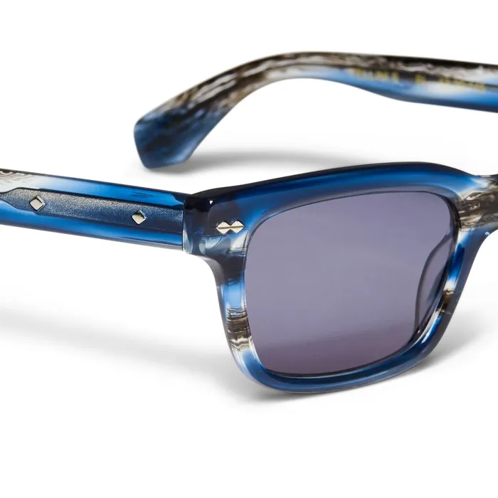 Men Bruno Magli Sunglasses Fellini Sunglasses Blue