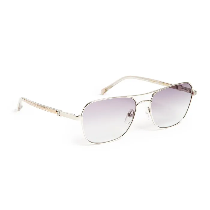 Men Bruno Magli Sunglasses Playa Aviator Sunglasses 8211 Silver