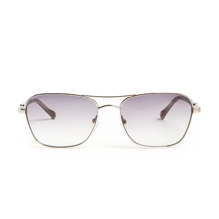 Men Bruno Magli Sunglasses Playa Aviator Sunglasses 8211 Silver