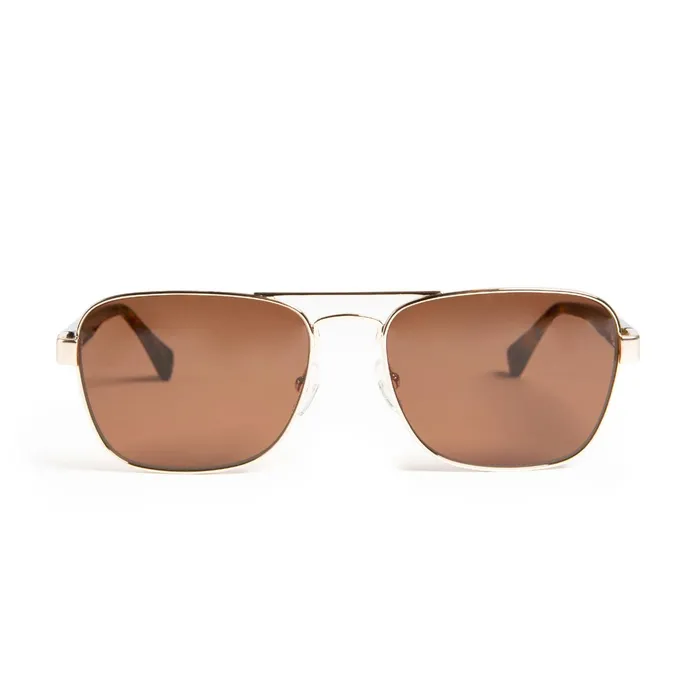 Men Bruno Magli Sunglasses Sole Aviator Sunglasses 8211 Gold