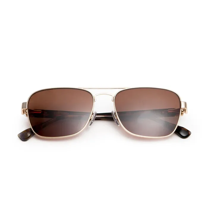 Men Bruno Magli Sunglasses Sole Aviator Sunglasses 8211 Gold