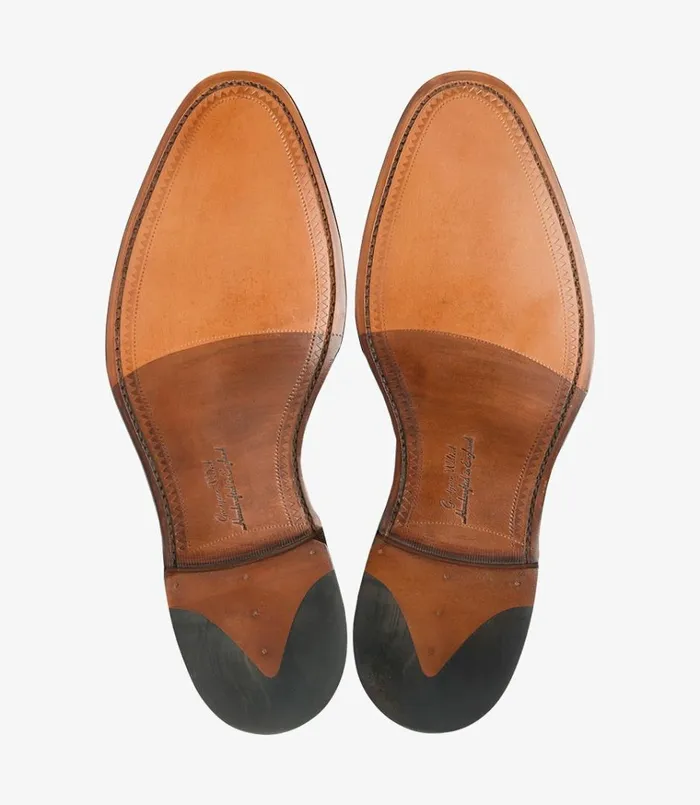 Men Cannon Dark Brown Loake Monk Shoes Men Cannon Dark Brown Loake Monk Shoes