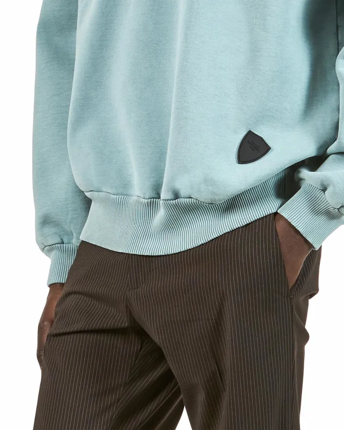 Men Crew Neck 8211 Blue Paris Philippe Model Paris Knitwear And Sweatshirts