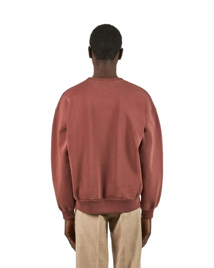 Men Crew Neck 8211 Chestnut Paris Philippe Model Paris Knitwear And Sweatshirts Men Crew Neck 8211 Chestnut Paris Philippe Model Paris Knitwear And Sweatshirts