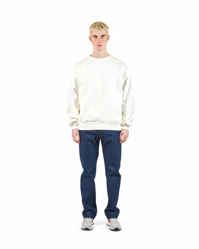 Men Crew Neck 8211 White Paris Philippe Model Paris Knitwear And Sweatshirts