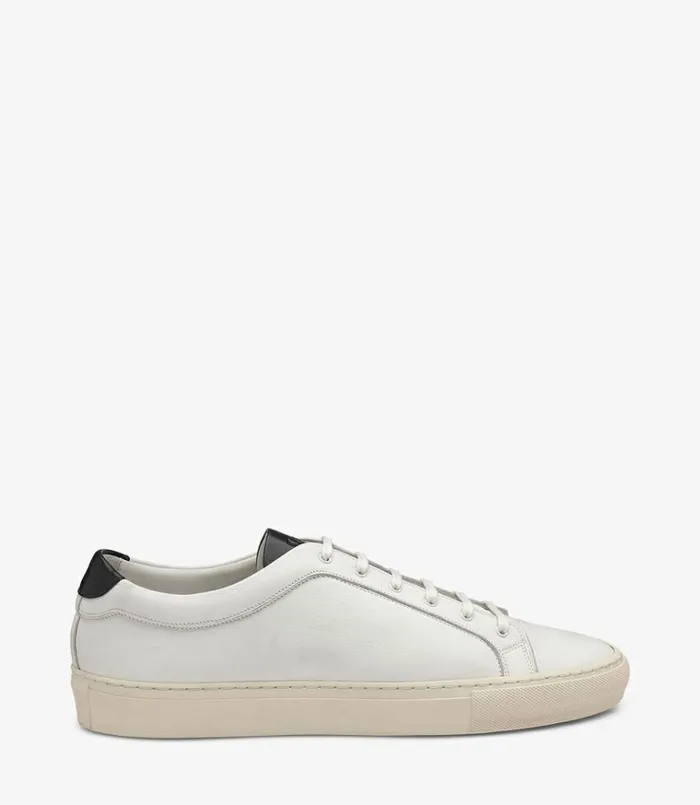 Men Dash White Loake Trainers and Sneakers