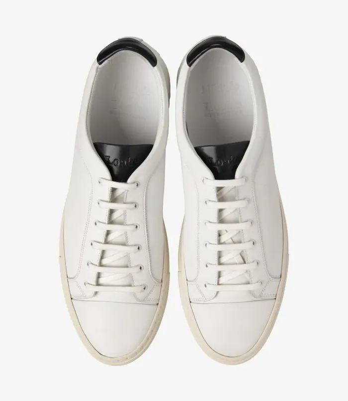 Men Dash White Loake Trainers and Sneakers Men Dash White Loake Trainers and Sneakers