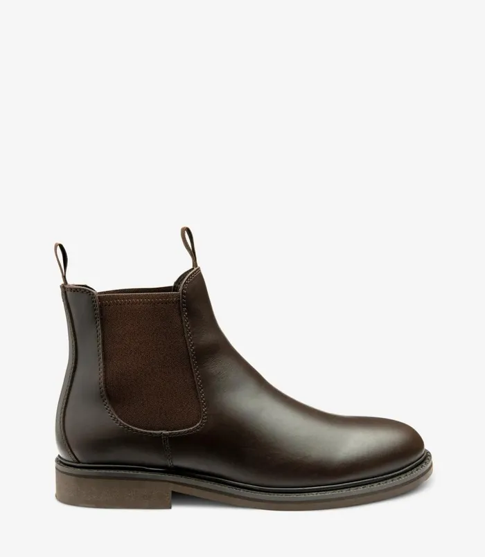 Men Ducksworth Dark Brown Loake Boots
