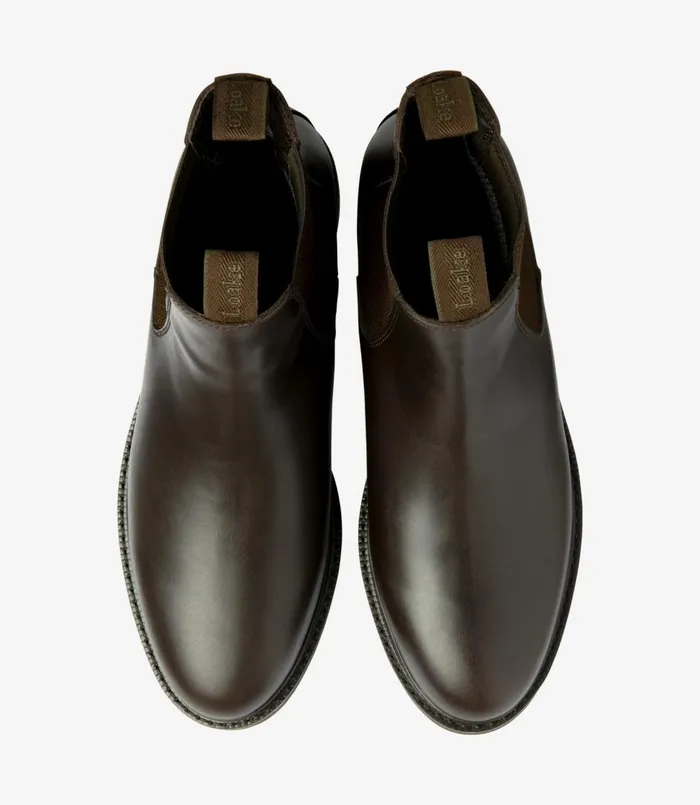 Men Ducksworth Dark Brown Loake Boots