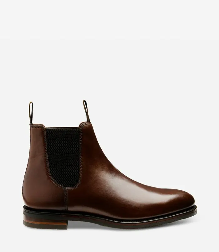 Men Emsworth Dark Brown Loake Boots