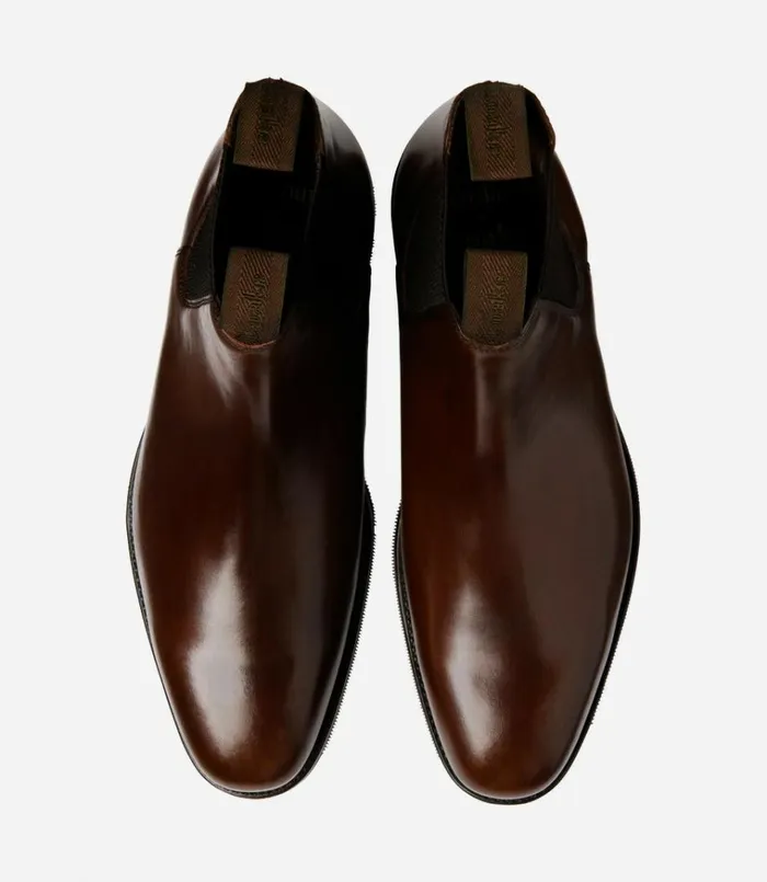 Men Emsworth Dark Brown Loake Boots Men Emsworth Dark Brown Loake Boots
