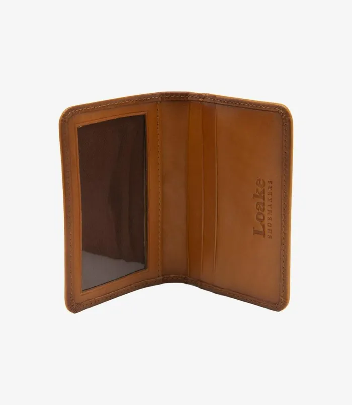 Men Fenchurch Card Holder Tan Loake Wallets Card Holders