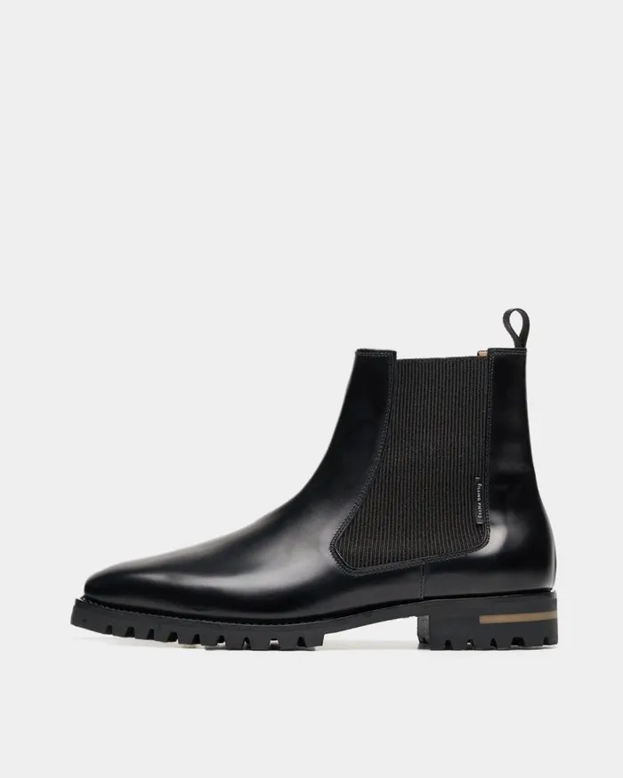 Men Filling Pieces Boots Western Chelsea Black