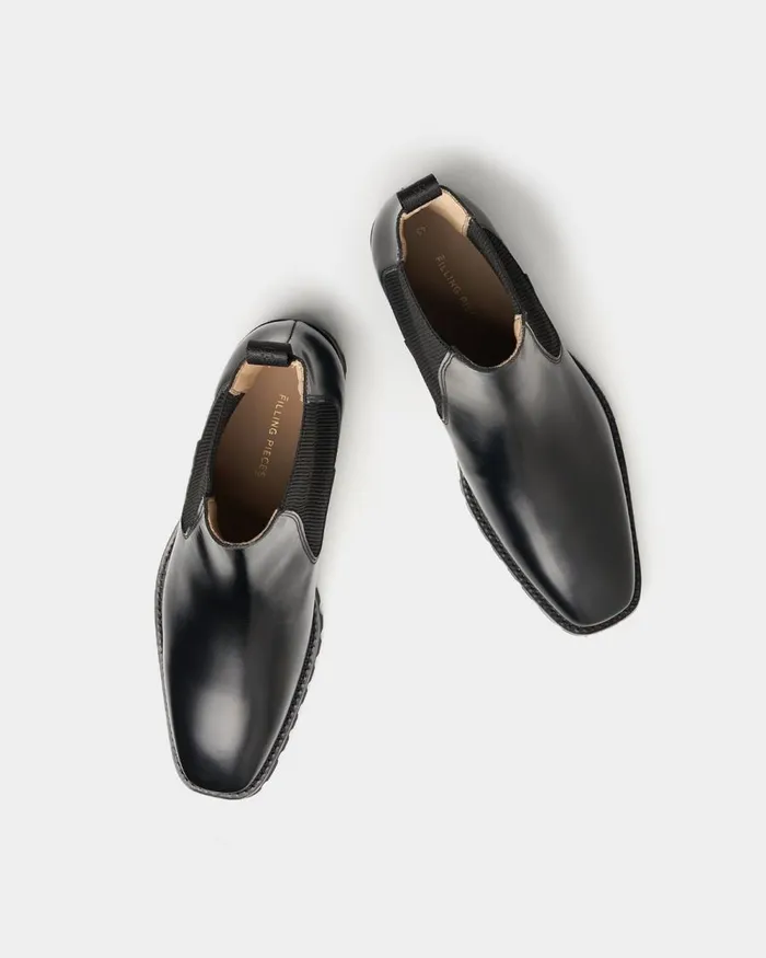 Men Filling Pieces Boots Western Chelsea Black