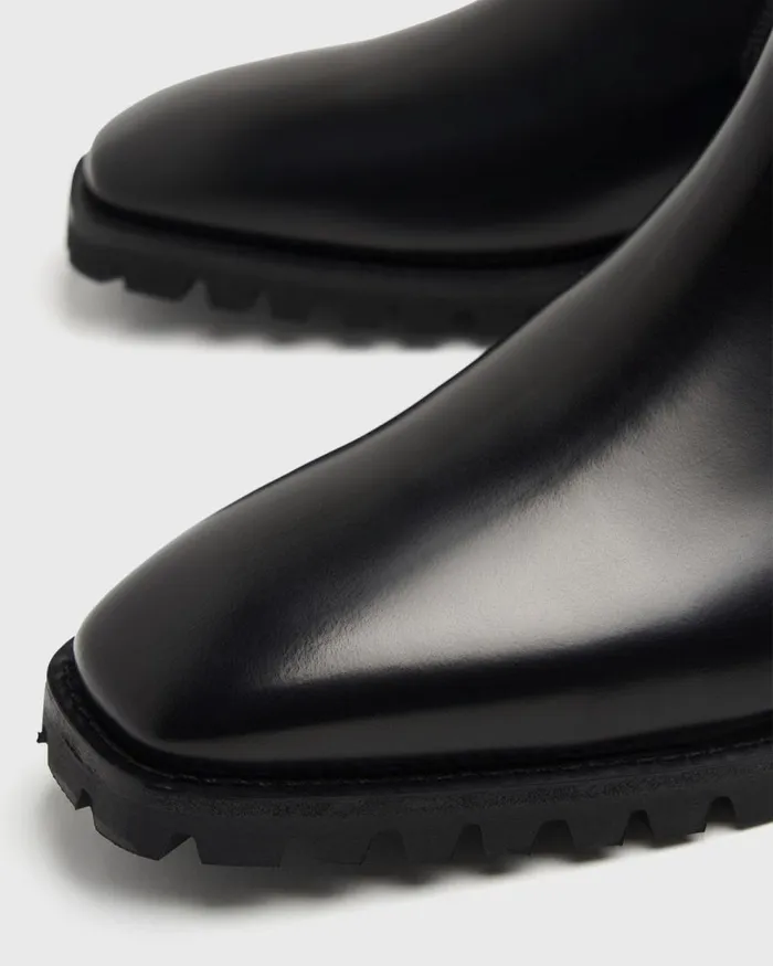 Men Filling Pieces Boots Western Chelsea Black