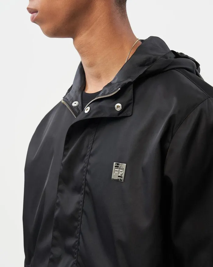 Men Filling Pieces Coats and Jackets Padded Windbreaker Black