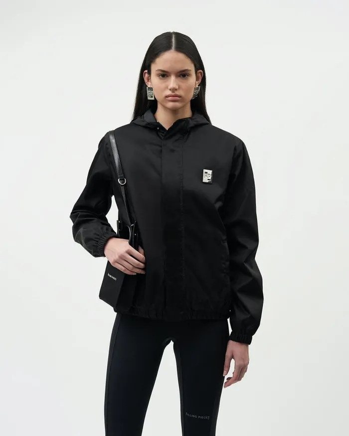 Men Filling Pieces Coats and Jackets Padded Windbreaker Black