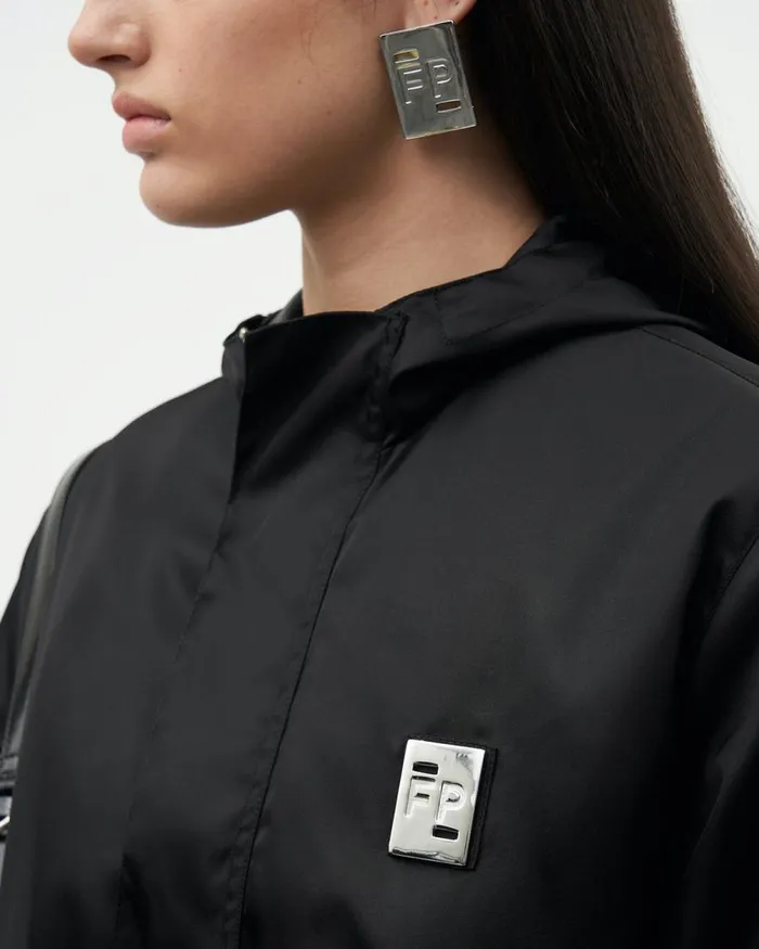 Men Filling Pieces Coats and Jackets Padded Windbreaker Black