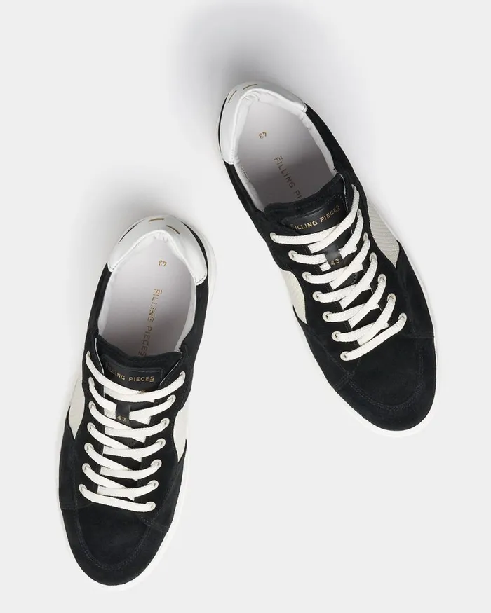Men Filling Pieces Sneakers Court Strata Black