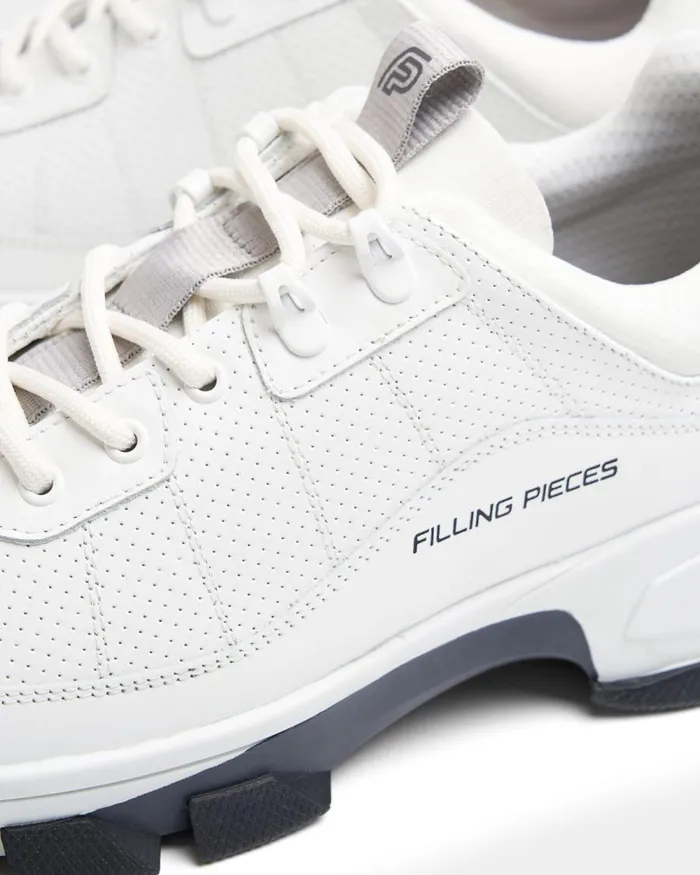 Men Filling Pieces Sneakers Lux Radar Kite All White