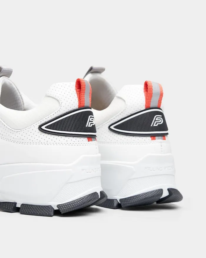 Men Filling Pieces Sneakers Lux Radar Kite All White