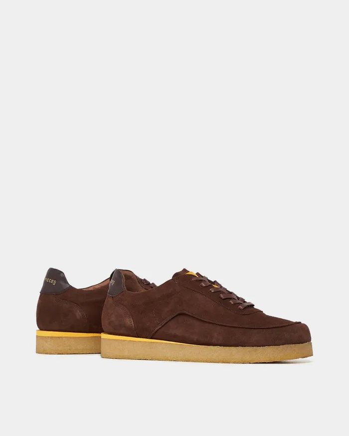 Men Filling Pieces Sneakers Mondo Crepe Brown