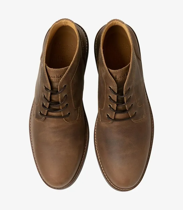 Men Gilbert Brown Nubuck Loake Chukka Boots Men Gilbert Brown Nubuck Loake Chukka Boots
