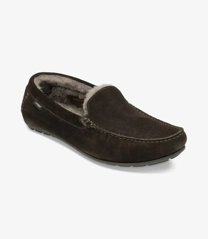 Men Guards Slippers Dark Brown Suede Loake Slippers Men Guards Slippers Dark Brown Suede Loake Slippers