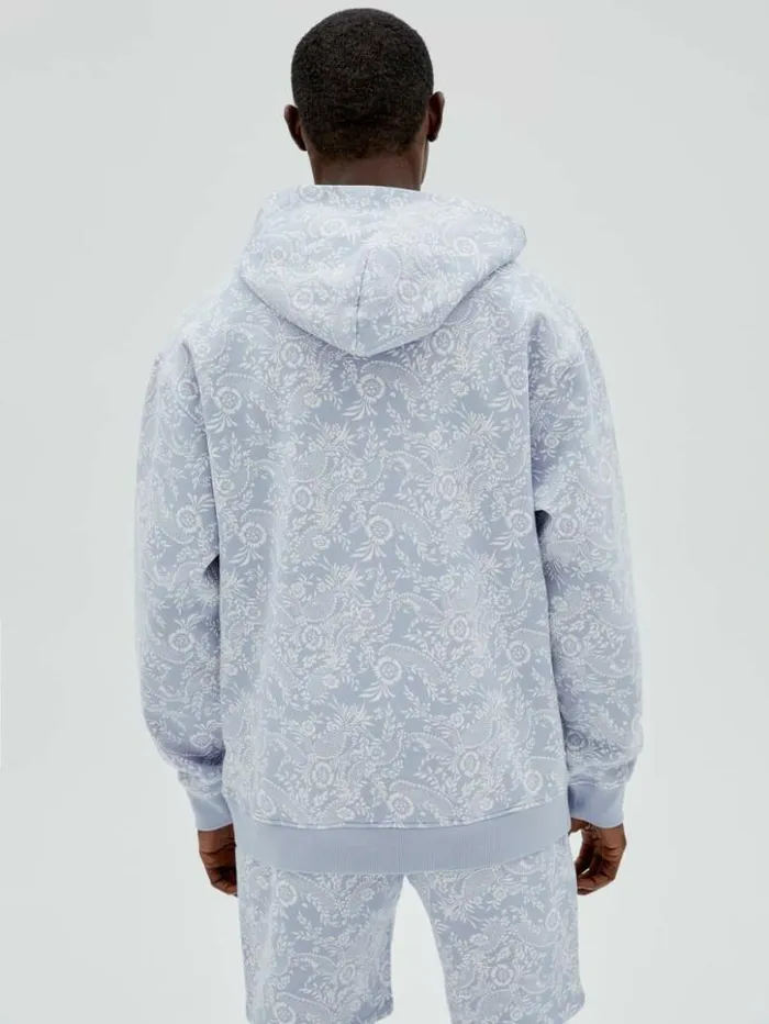 Men GUESS Hoodies and Sweaters GUESS Originals Bandana Hoodie Sonic Pearl Multi Men GUESS Hoodies and Sweaters GUESS Originals Bandana Hoodie Sonic Pearl Multi