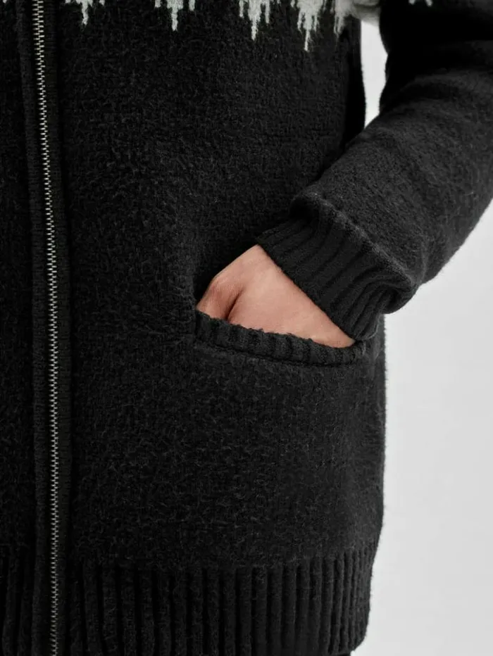 Men GUESS Hoodies and Sweaters GUESS Originals Knit ZipUp Sweater Jet Black Multi Men GUESS Hoodies and Sweaters GUESS Originals Knit ZipUp Sweater Jet Black Multi