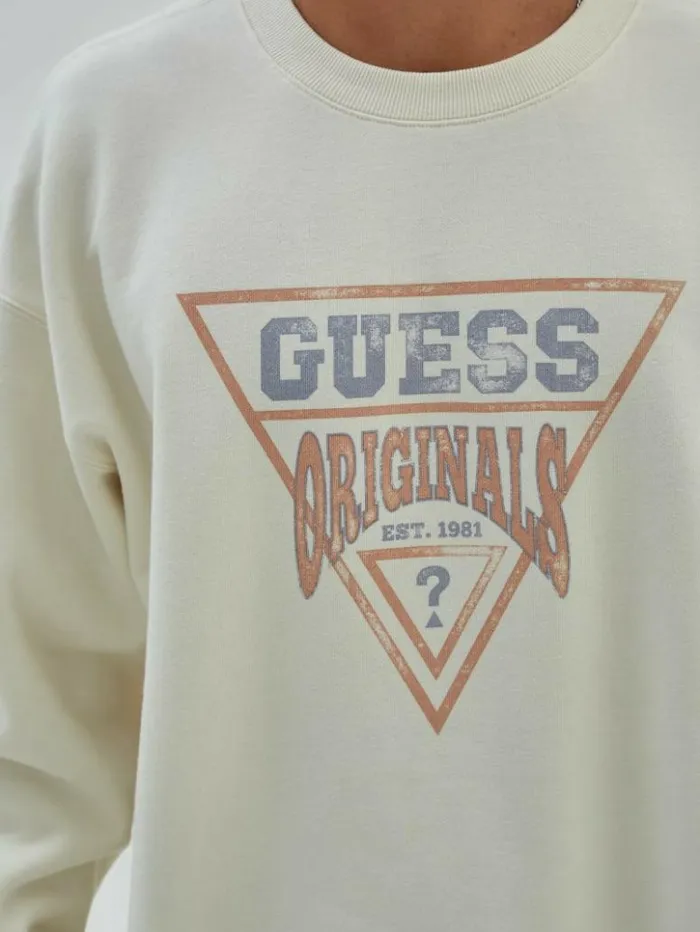 Men GUESS Hoodies and Sweaters GUESS Originals Vintage Dev Sweatshirt Sandy Shore Men GUESS Hoodies and Sweaters GUESS Originals Vintage Dev Sweatshirt Sandy Shore