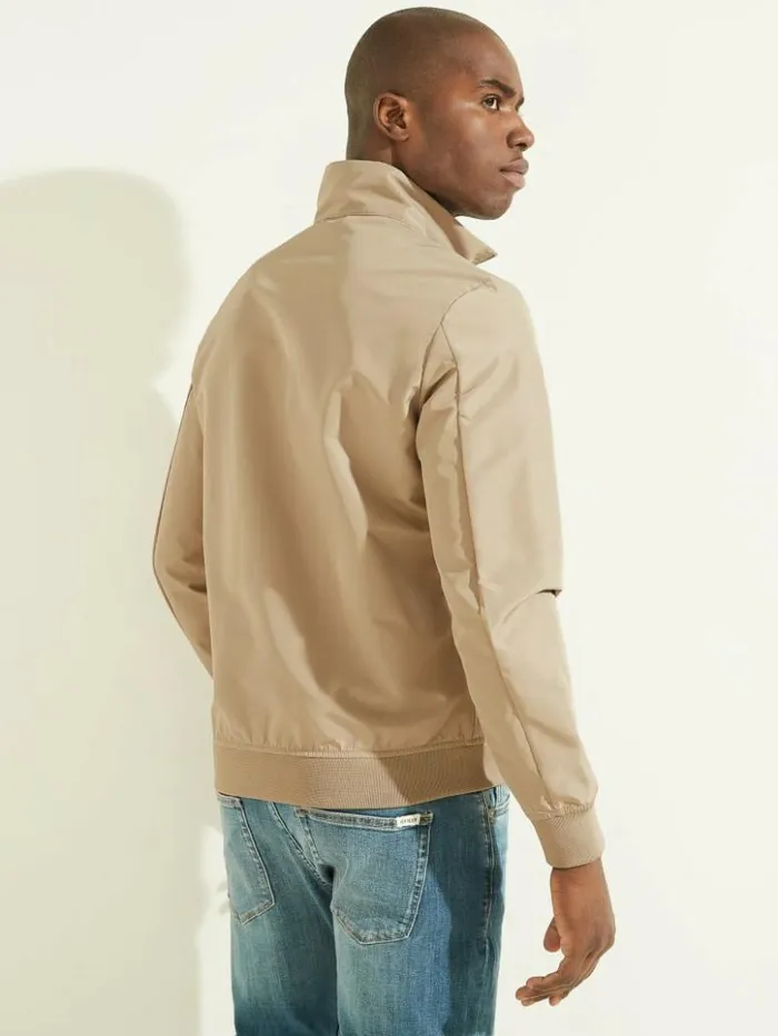 Men GUESS Jackets and Coats Amos Flight Jacket Impact Grey