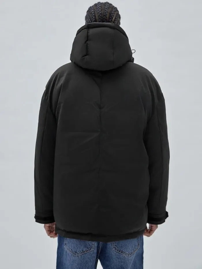 Men GUESS Jackets and Coats GUESS Originals Parka Jacket Black