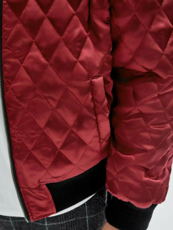 Men GUESS Jackets and Coats GUESS Originals Reversible Flight Jacket Black